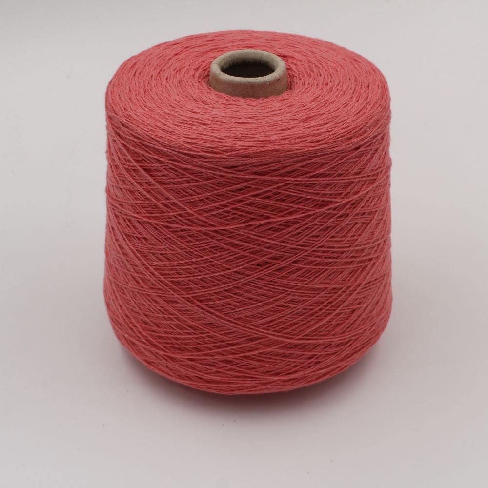 ALTER-ECO filato 97% cashmere 3% lana merino nm 2/12 colore rosa rocche 690 gr