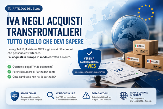 L’errore più comune negli acquisti intracomunitari: “ho la partita IVA, quindi non pago l’IVA”