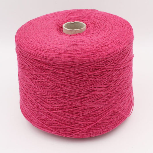 2/13 100% Cashmere riciclato colore fuxia rocche 500 gr