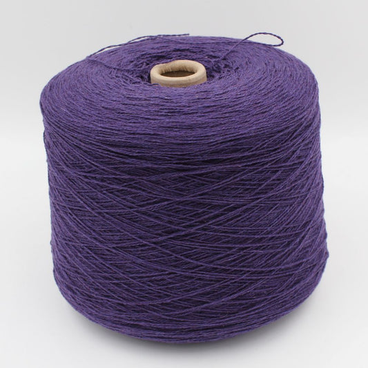 2/13 100% Cashmere riciclato colore viola rocche 500 gr