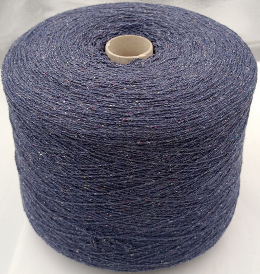 BOTTONATO 90% cashmere 10% seta 2/11 colore jeans rocche 510 gr