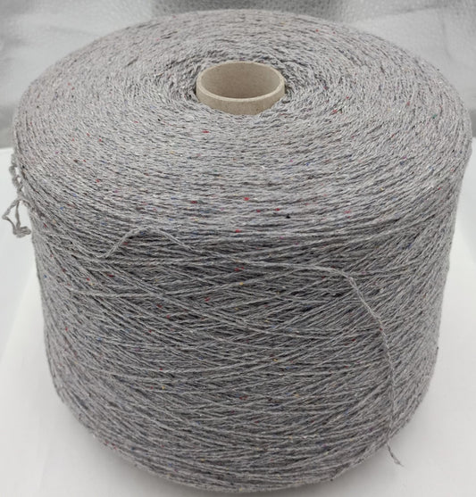 BOTTONATO 90% cashmere 10% seta 2/11 colore grigio chiaro rocche 490 gr