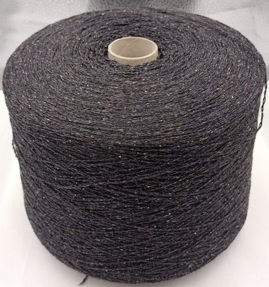 BOTTONATO 90% cashmere 10% seta 2/11 colore antracite rocche 530 gr