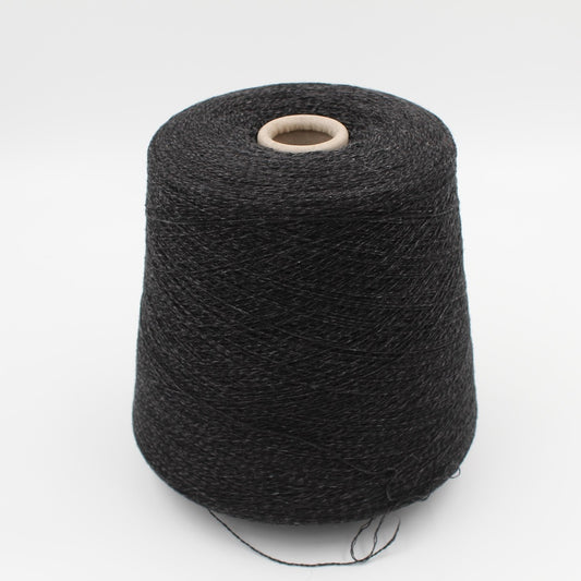 Filato 2/28 100% Cashmere colore antracite mulinè rocca 470 gr