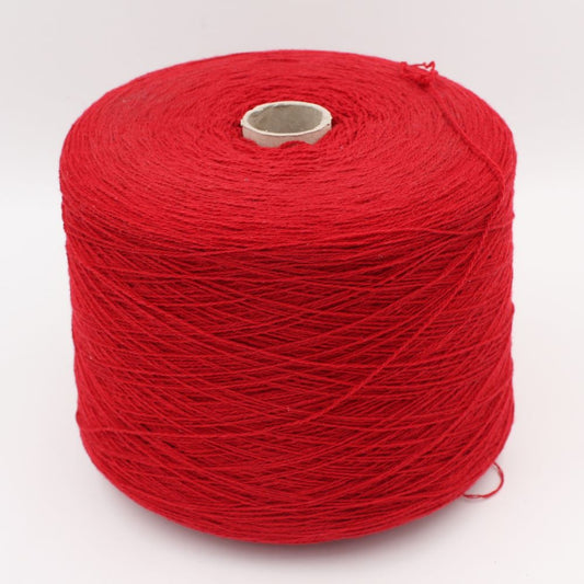 2/13 100% cashmere riciclato colore rosso rocche 500 gr