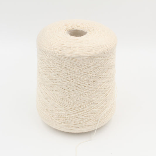 PEPITA filato 75% baby alpaca 25% nylon nm 2/14 colore bianco rocche 520gr