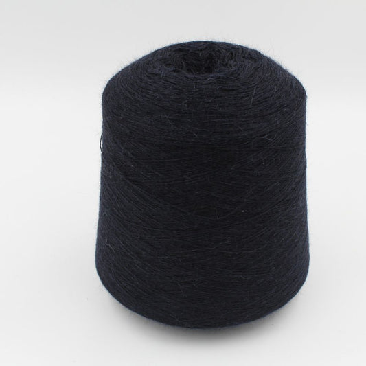 Filato Alpaca Baby 100% 2/16 colore blu rocche 420 gr