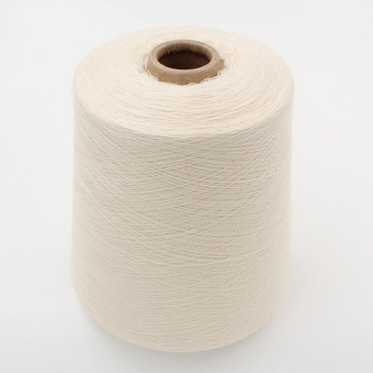 Filato cashmere 100% nm 2/46 colore bianco rocca 800 gr