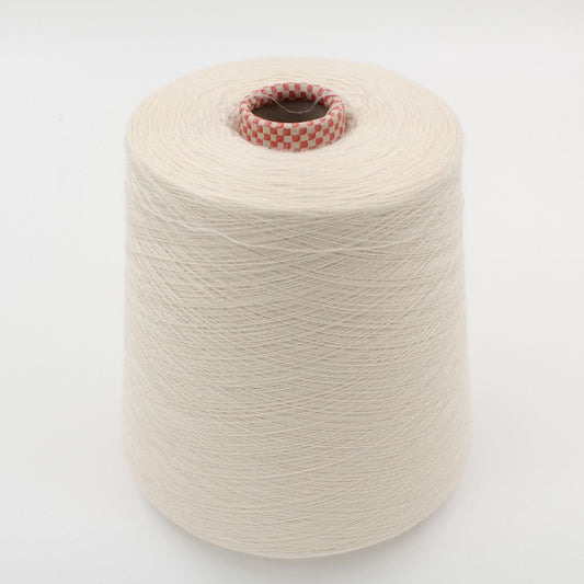 Filato Cashmere 100% nm. 2/50 colore bianco rocche 460 gr