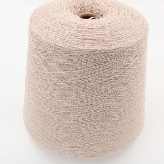 2/28 70% merino extrafine 30% cashmere colore beige chiaro rocca 500 gr