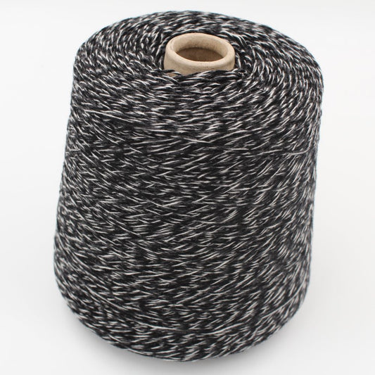 Filato 100% Cashmere nm. 2800 colore nero muliné rocche 780gr