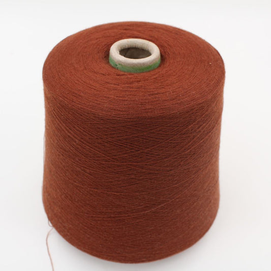 Filato Cashmere 100% nm 2/48 pettinato colore marrone chiaro rocca 480 gr