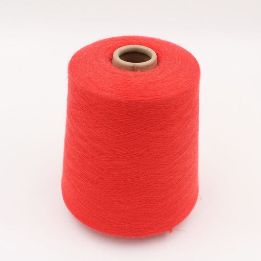 JUMPING filato 93% cashmere 7% poliammide nm 2/80 pettinato colore arancio rocca 400 gr