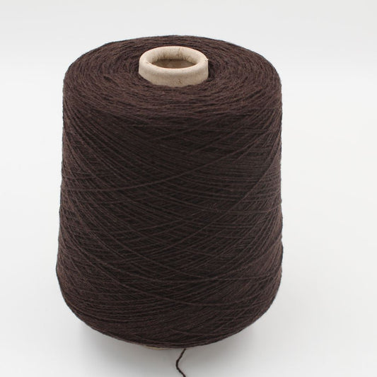ALTER-ECO filato 97% cashmere 3% lana merino nm 2/12 colore marrone rocche 760 gr