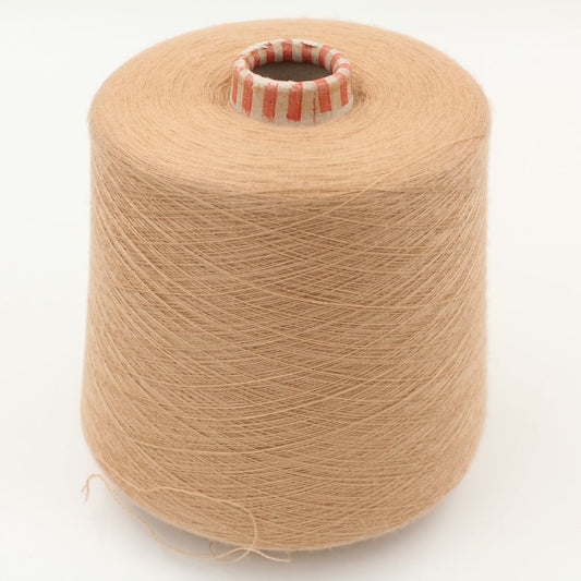 Filato 100% merino extrafine nm 2/48 colore marrone rocche 520 gr