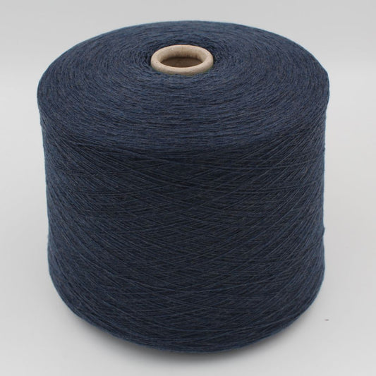 Filato cashmere 100% superior nm 2/26 colore jeans rocche 500 gr