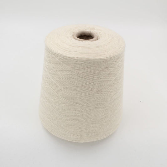 Filato Cashmere 100% nm. 2/50 colore bianco rocche 490 gr