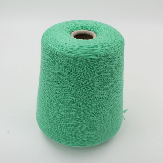 FANTASTIQUE filato merino superfine 14 micron nm 2/28 colore verde rocche 580 gr