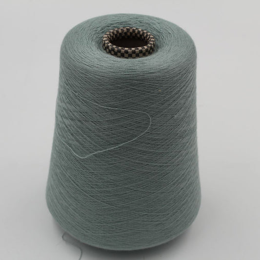 JAIPUR Filato cashmere 70% seta 30% nm 2/56 pettinato colore salvia rocche 530 gr