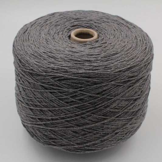 RECORD Filato cashmere 97% merinos 3% nm. 5/12 colore grigio medio rocche 500gr