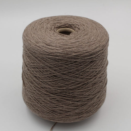 RECORD Filato cashmere 97% merinos 3% nm. 5/12 colore marrone scuro rocche 500gr