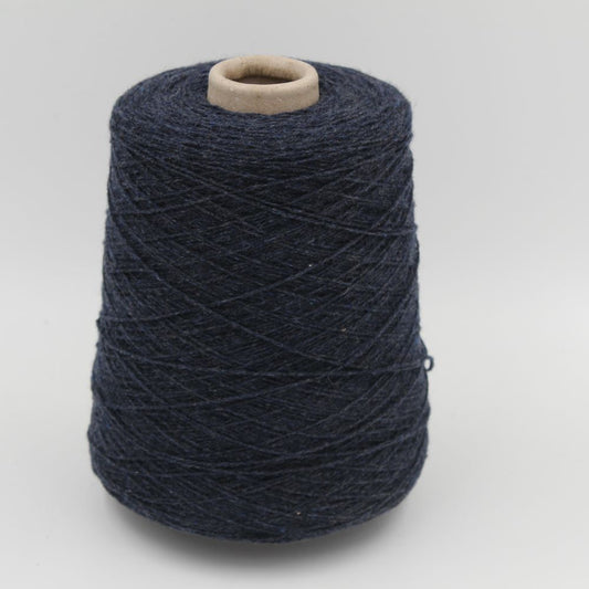 ALTER-ECO filato 97% cashmere 3% lana merino nm 2/12 colore blu rocche 520gr