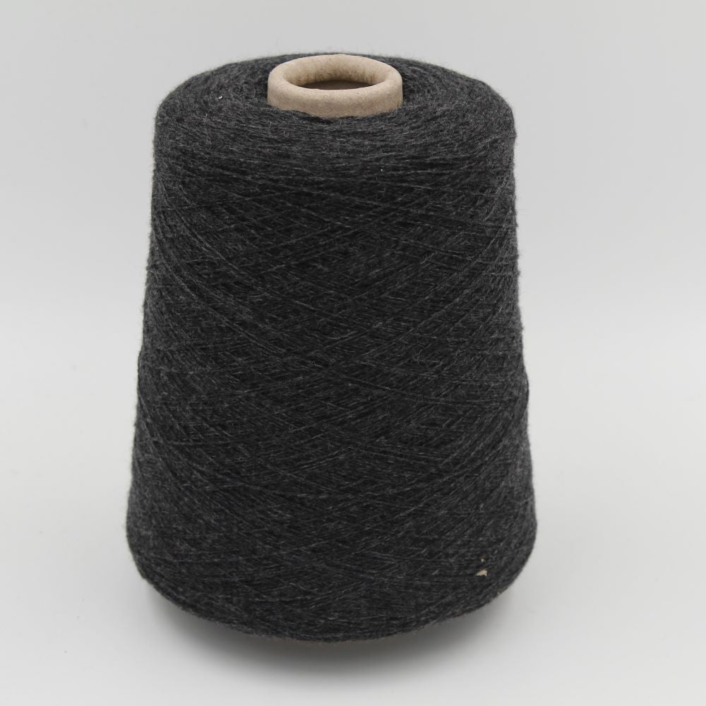 ALTER-ECO filato 97% cashmere 3% lana merino nm 2/12 colore antracite rocche 490gr