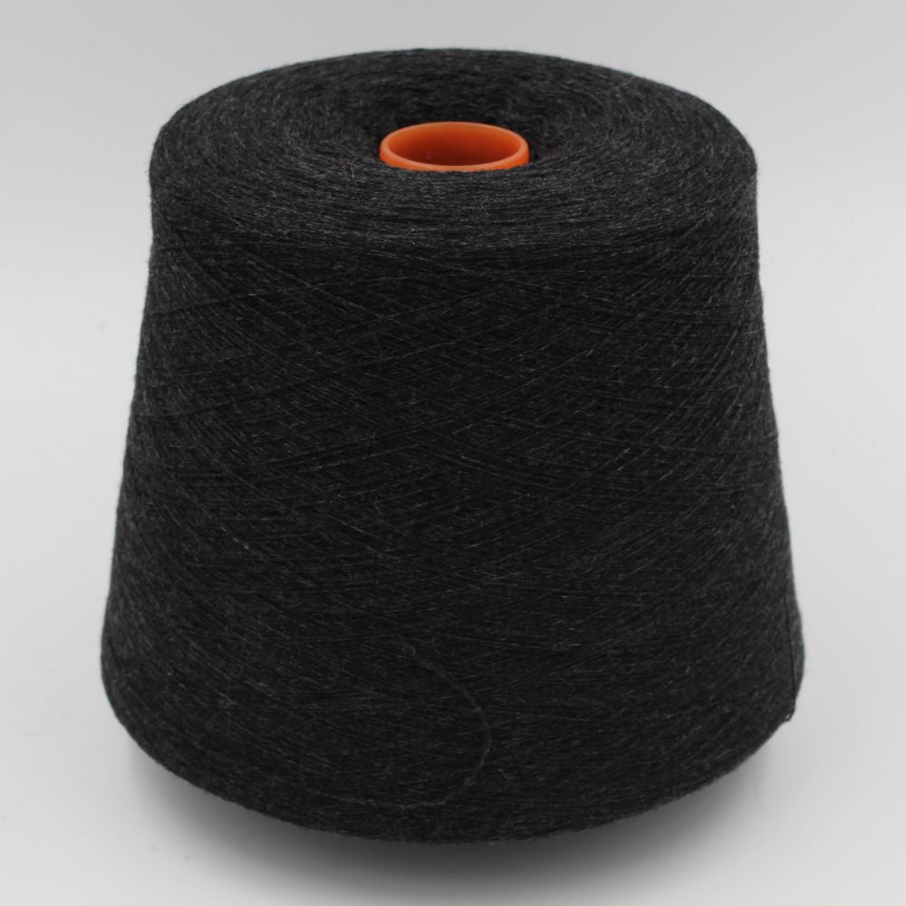 Filato cashmere 100% 2/26 colore antracite rocche 590gr