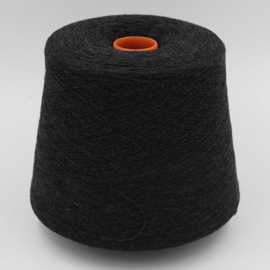 Filato cashmere 100% 2/26 colore antracite rocche 590gr