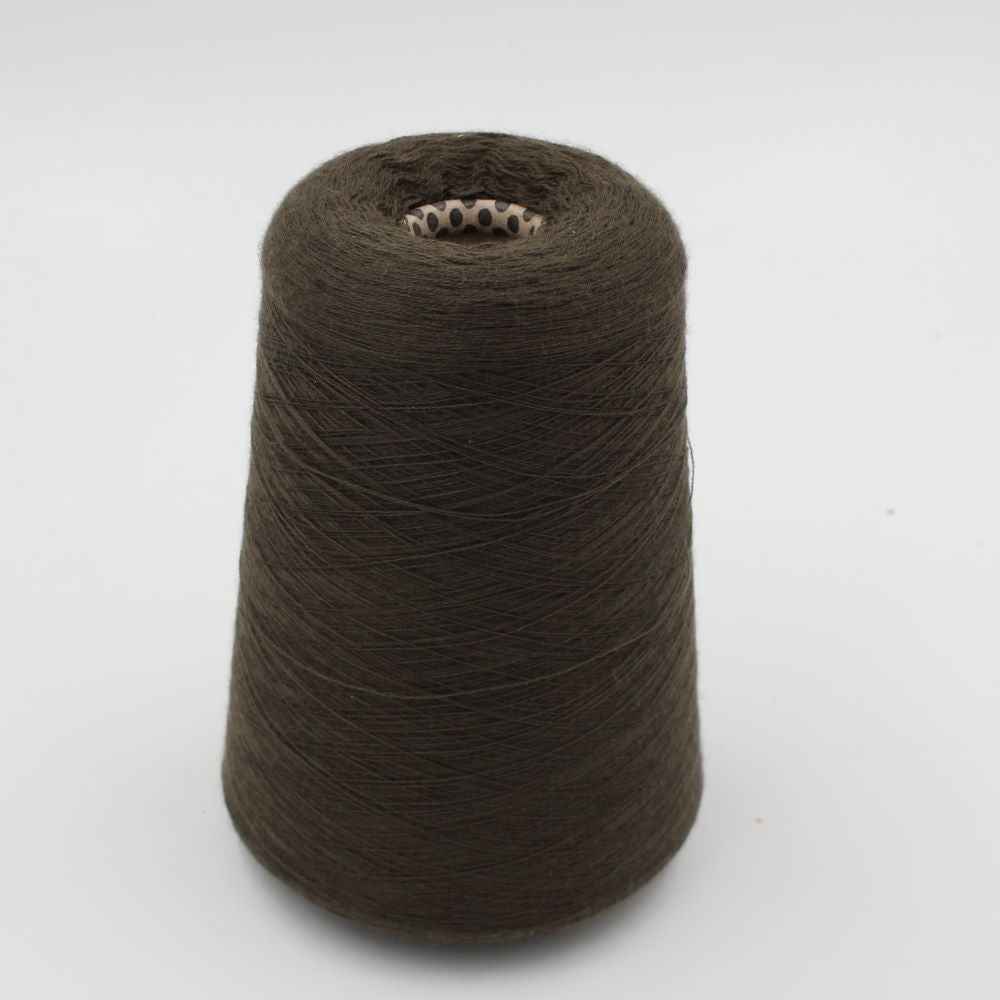 Filato 100% Cashmere 2/52 colore verde rocche 520 gr