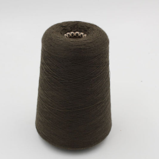 Filato 100% Cashmere 2/52 colore verde rocche 520 gr