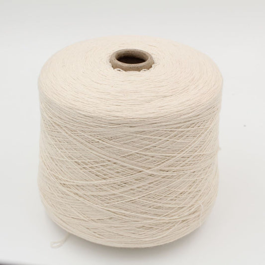 NINETYFIVE 95% Cashmere 5% Merinos nm 2/14 colore bianco rocche 580gr