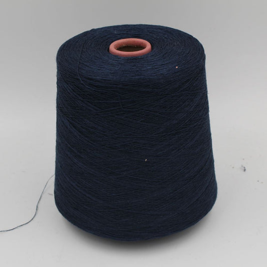 Filato 100% Lino nm. 2/26 colore blu rocche 460gr