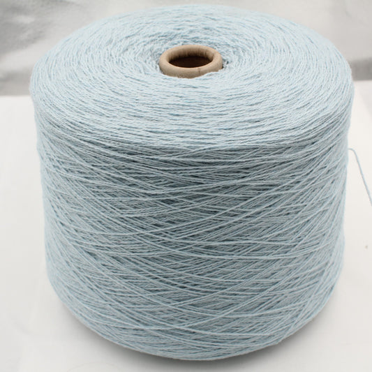 2/13 100% Cashmere riciclato colore celeste chiaro rocche 500 gr