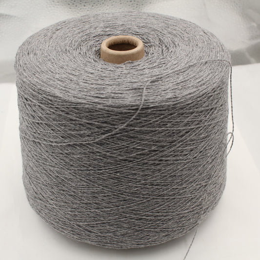 2/13 100% Cashmere riciclato colore grigio chiaro rocche 500 gr